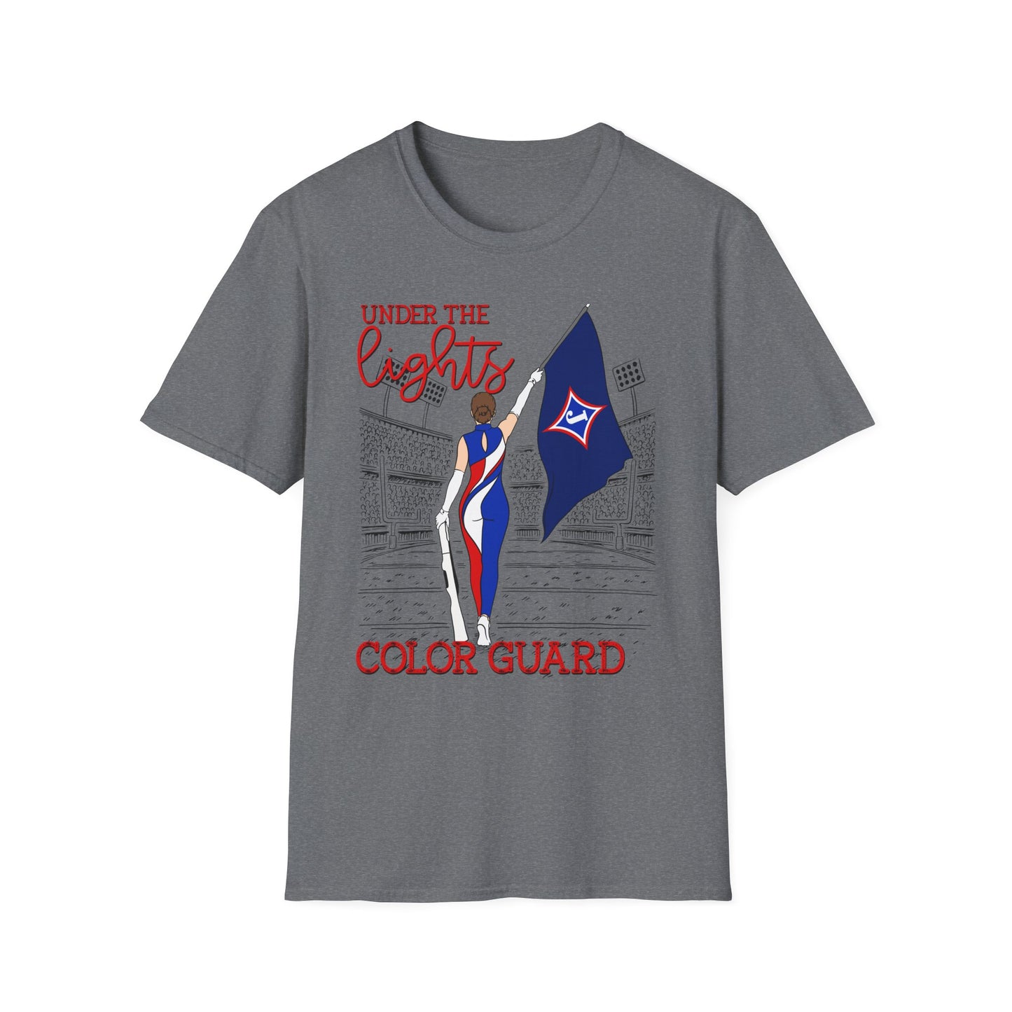 Under The Lights Color Guard Short Sleeve Tee (Gildan)