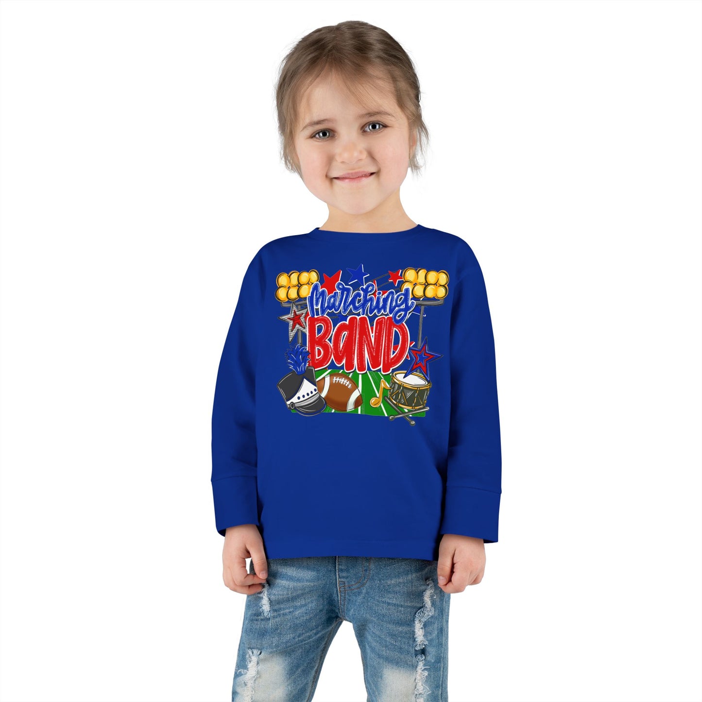 Marching Band Toddler Long Sleeve Tee