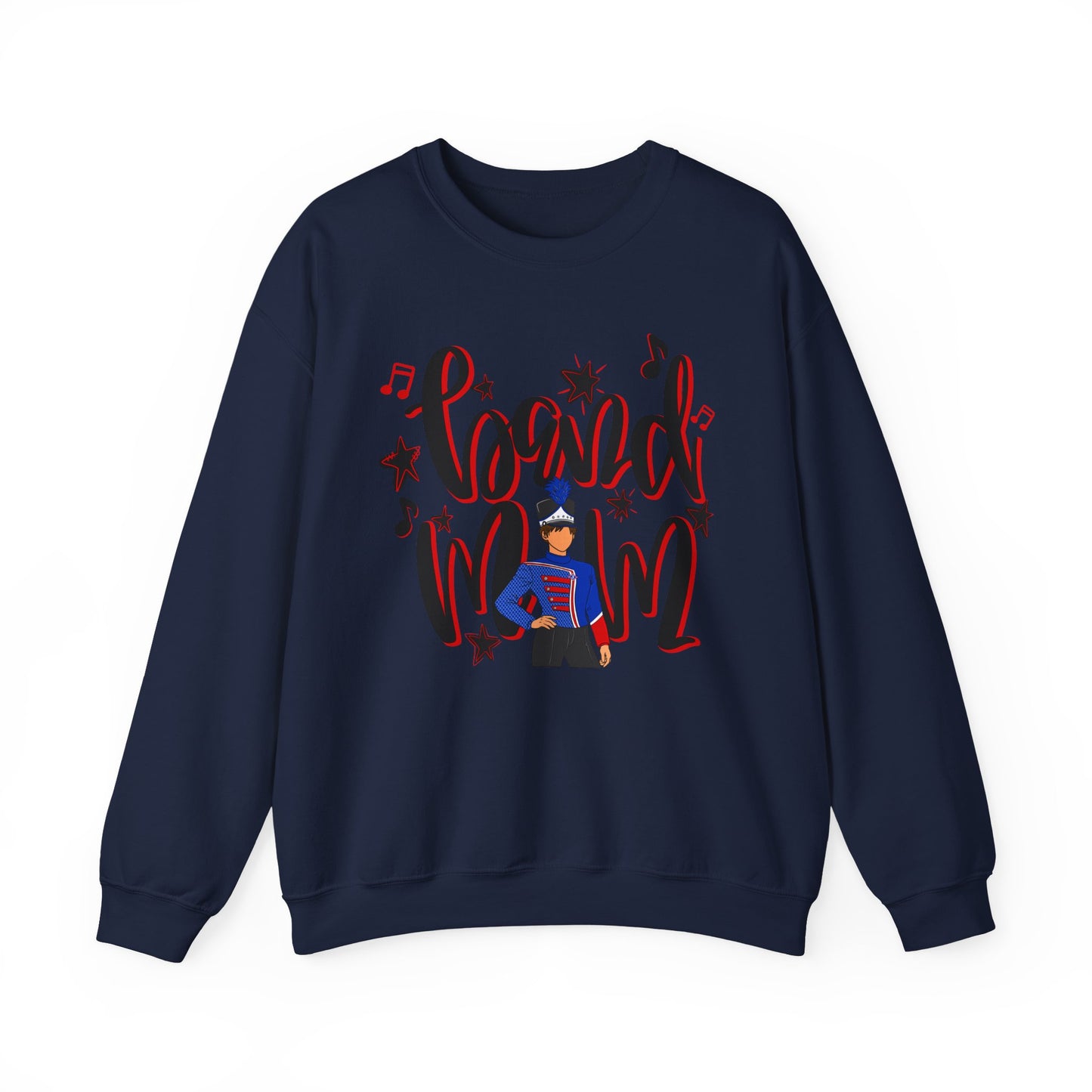 Band Mom Red Boy Sweatshirt (Gildan)