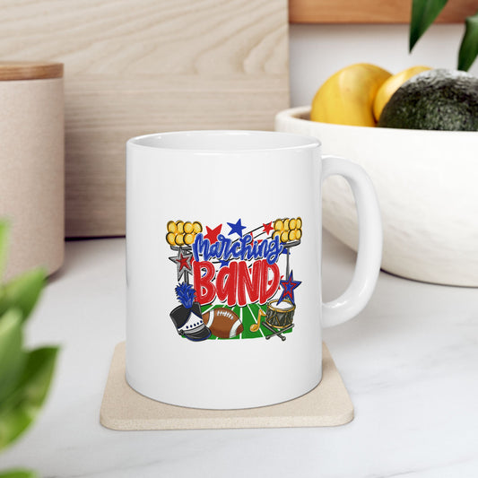Marching Band Ceramic Mug — 11oz & 15oz Coffee Cup