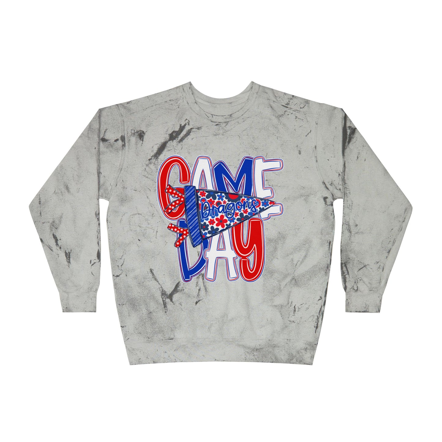 Game Day Dragons Tie Dye Sweatshirt