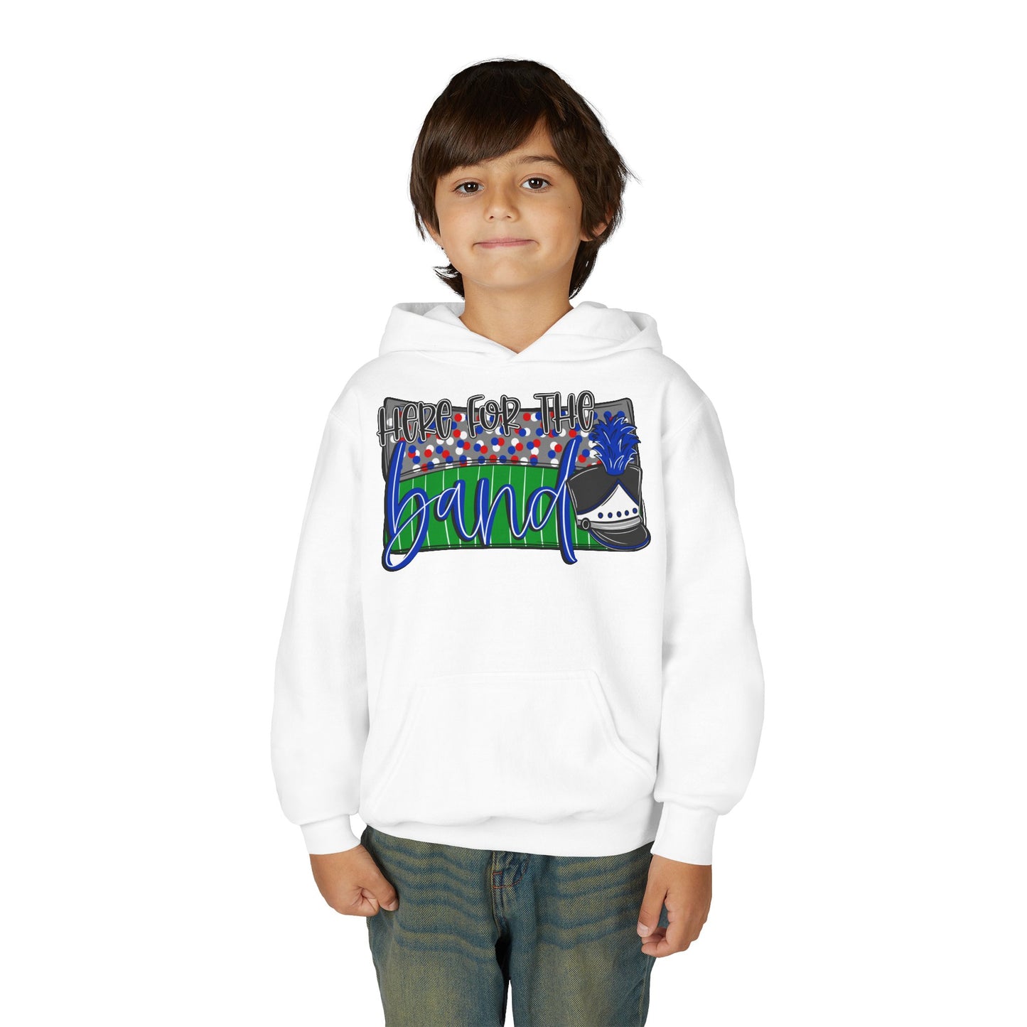 Here For The Band Youth Hoodie