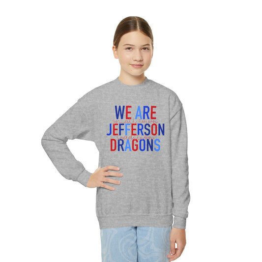 We Are Jefferson Youth Crewneck Sweatshirt