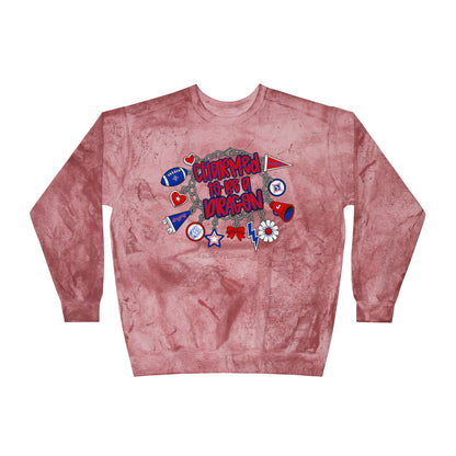 Charmed To Be A Dragon Tie Dye Sweatshirt