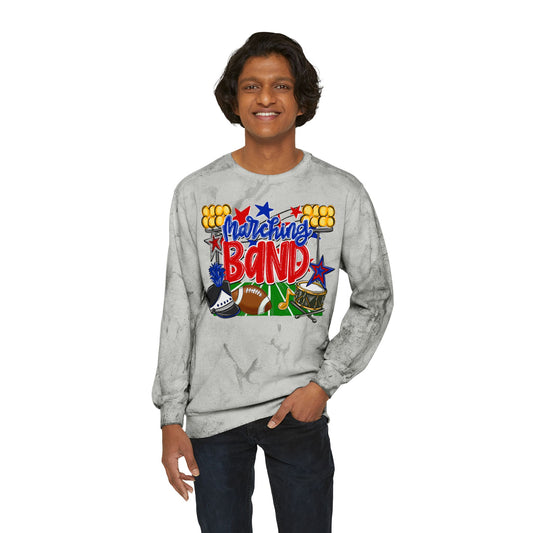 Marching Band Tie Dye Sweatshirt