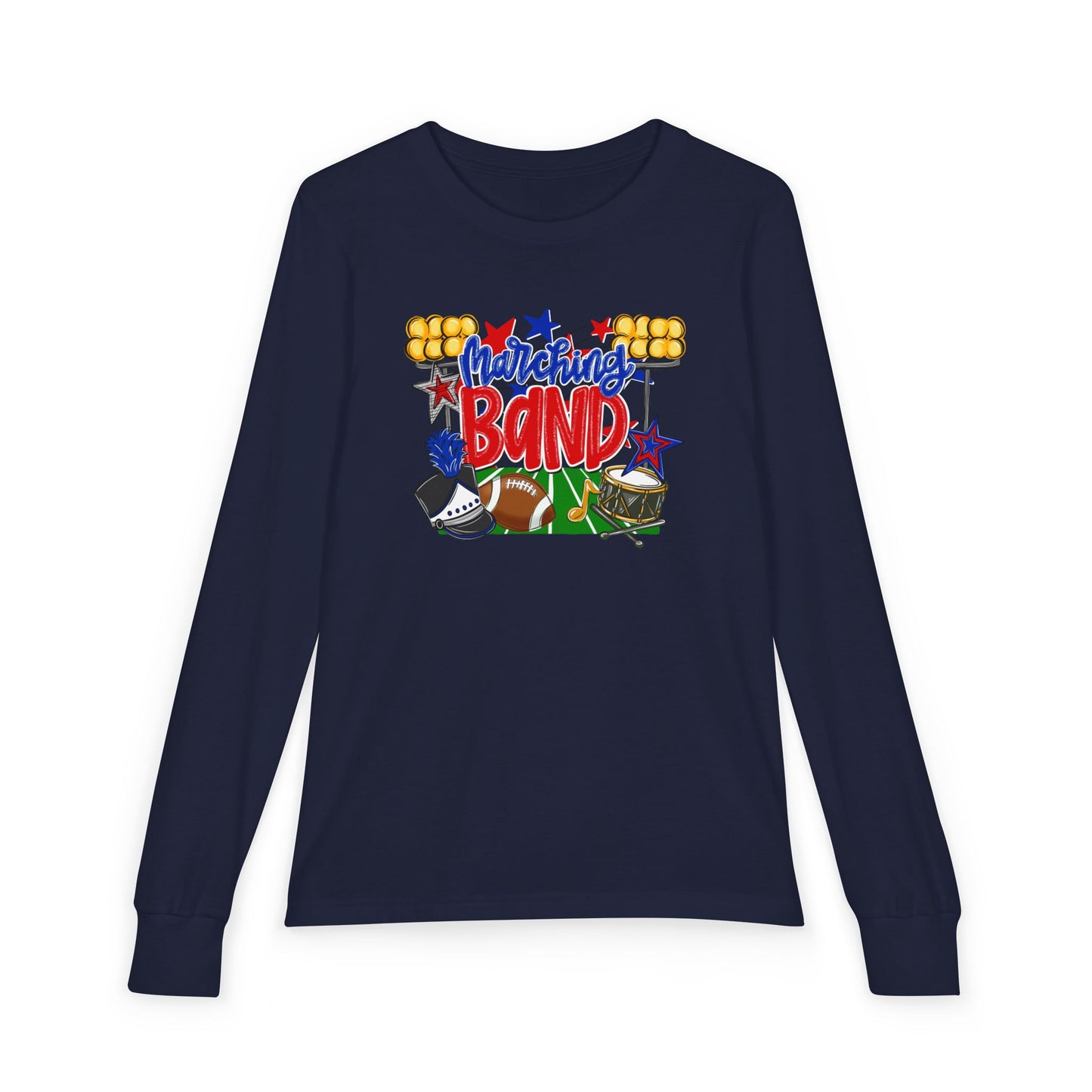 Marching Band Youth Long Sleeve Tee