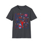 Cheer Icon Grid Short Sleeve Tee (Gildan)