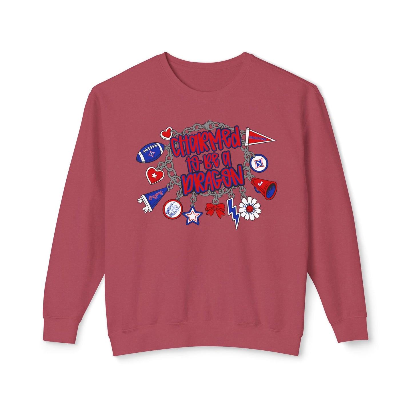 Charmed To Be A Dragon Sweatshirt (Comfort Colors)