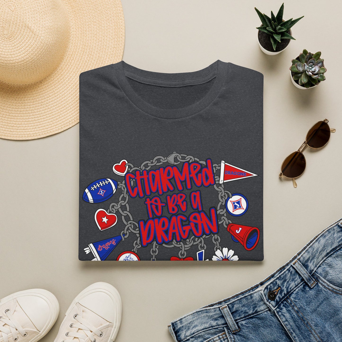 Charmed To Be A Dragon Short Sleeve Tee (Gildan)