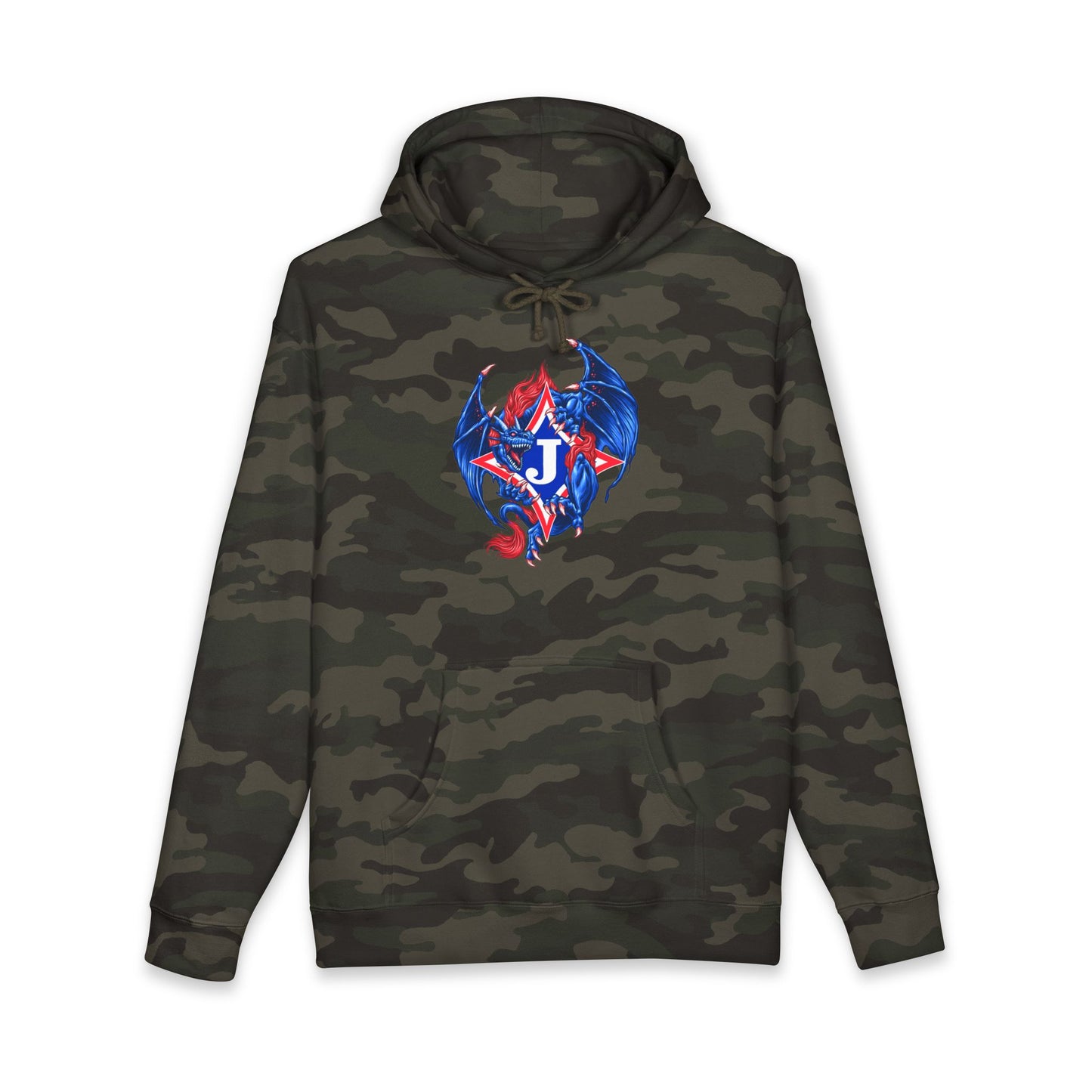 Exclusive Dragon J Hoodie (Independent Trading Co)