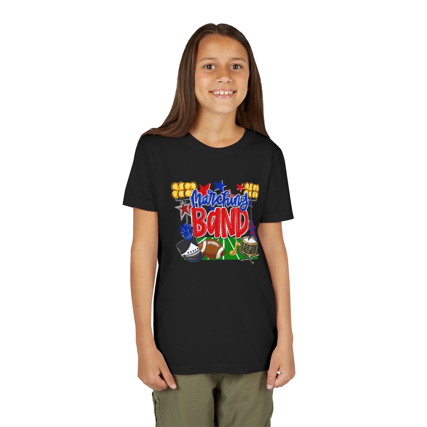 Marching Band Dragons Youth Short Sleeve Tee