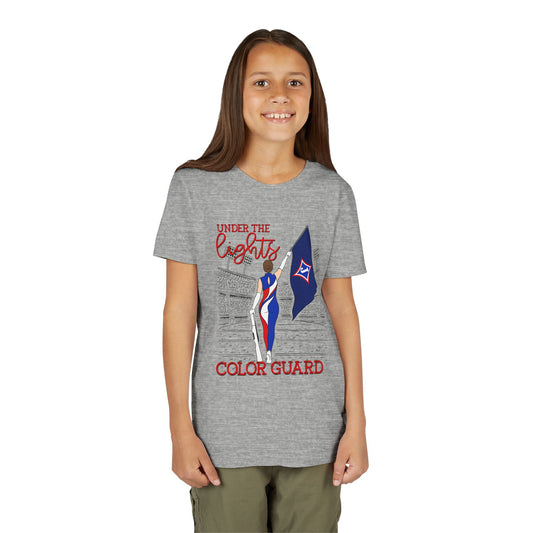Under The Lights Color Guard Youth Short Sleeve Tee