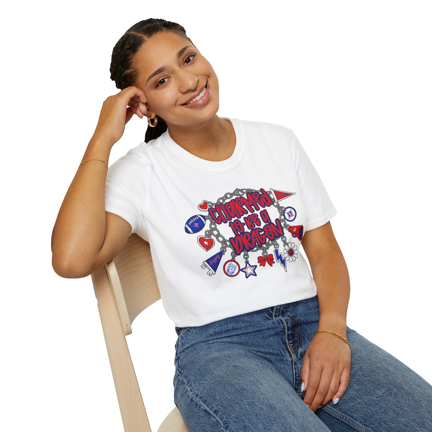 Charmed To Be A Dragon Short Sleeve Tee (Gildan)
