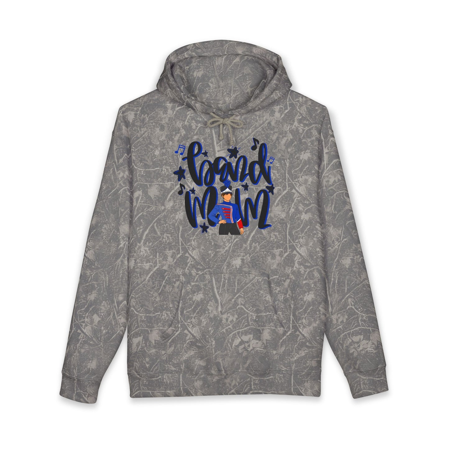 Band Mom Blue Boy Hoodie (Independent Trading Co)
