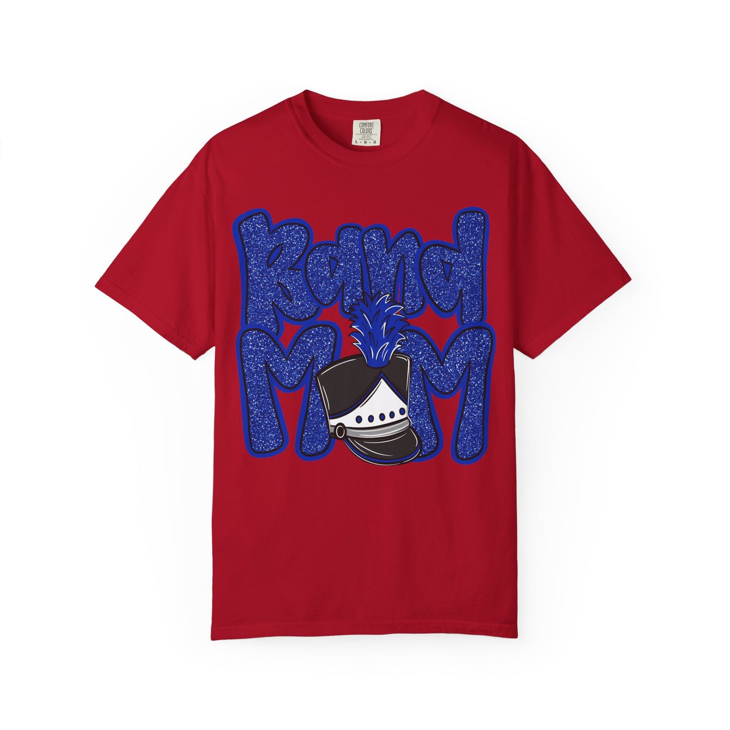 Band Mom Hat Short Sleeve Tee (Comfort Colors)