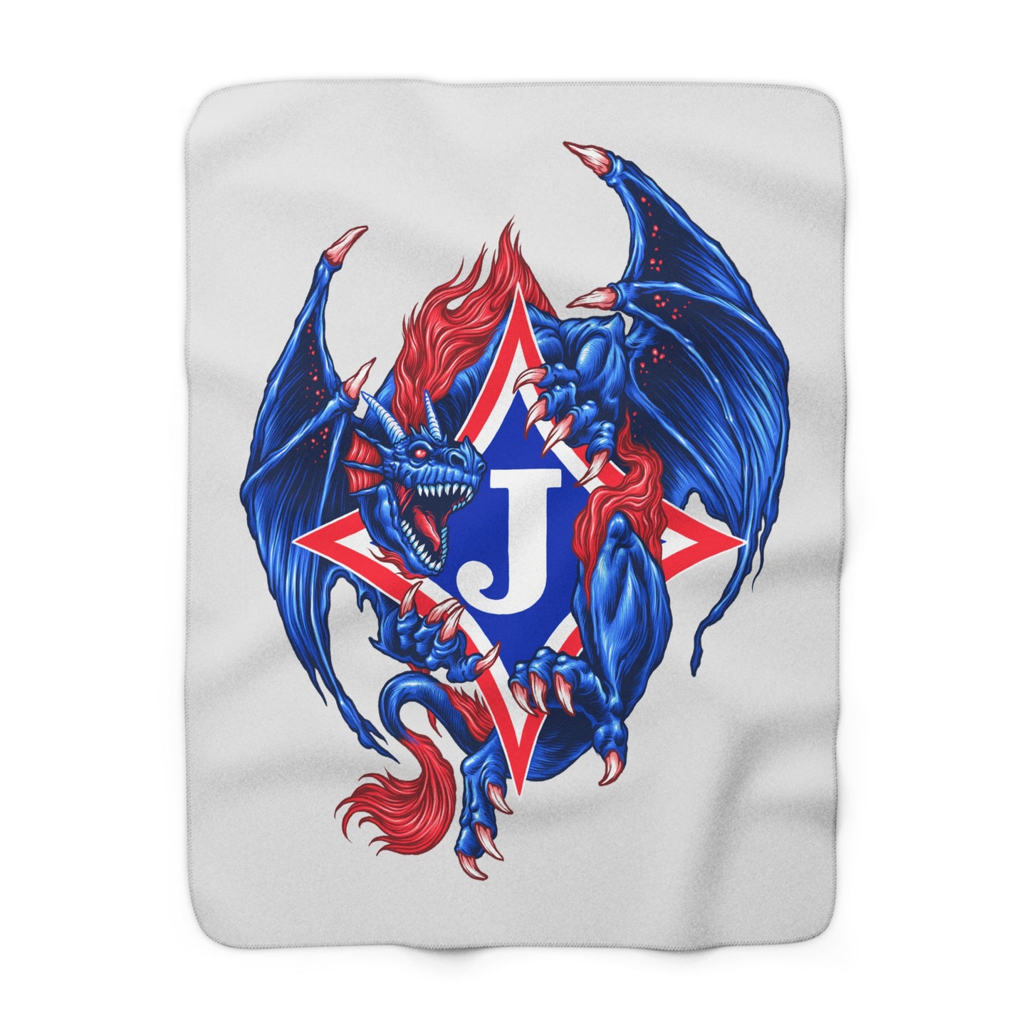 Exclusive Dragon J Sherpa Fleece Blanket