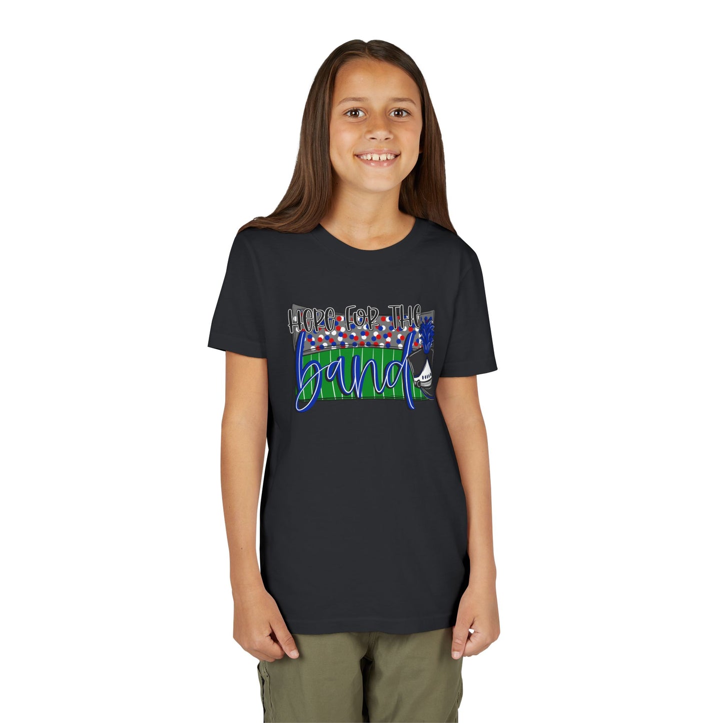 Here For The Band Youth Short Sleeve Tee