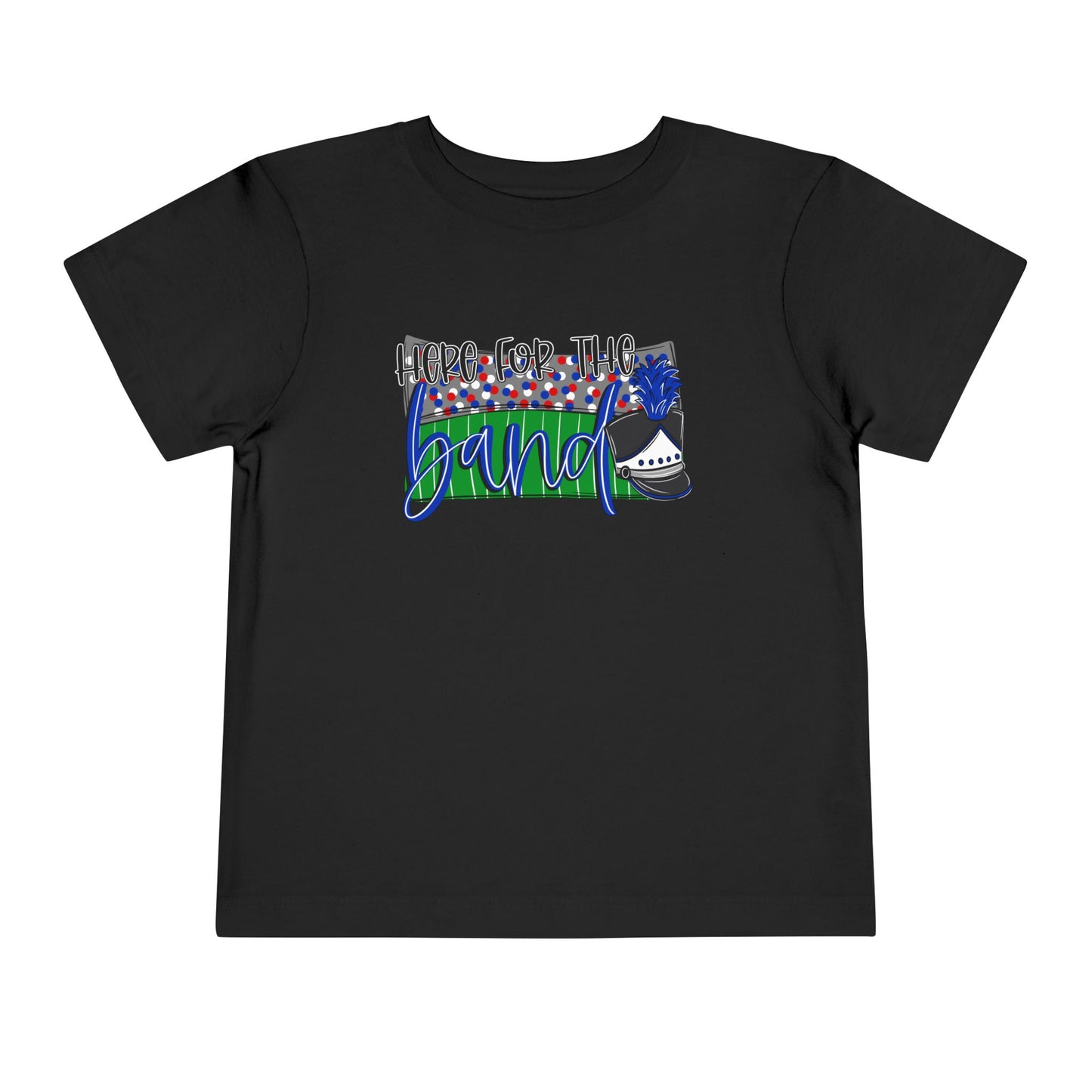 Here For The Band Toddler Short Sleeve Tee