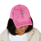 Jefferson J Diamond Vintage Embroidered Baseball Cap