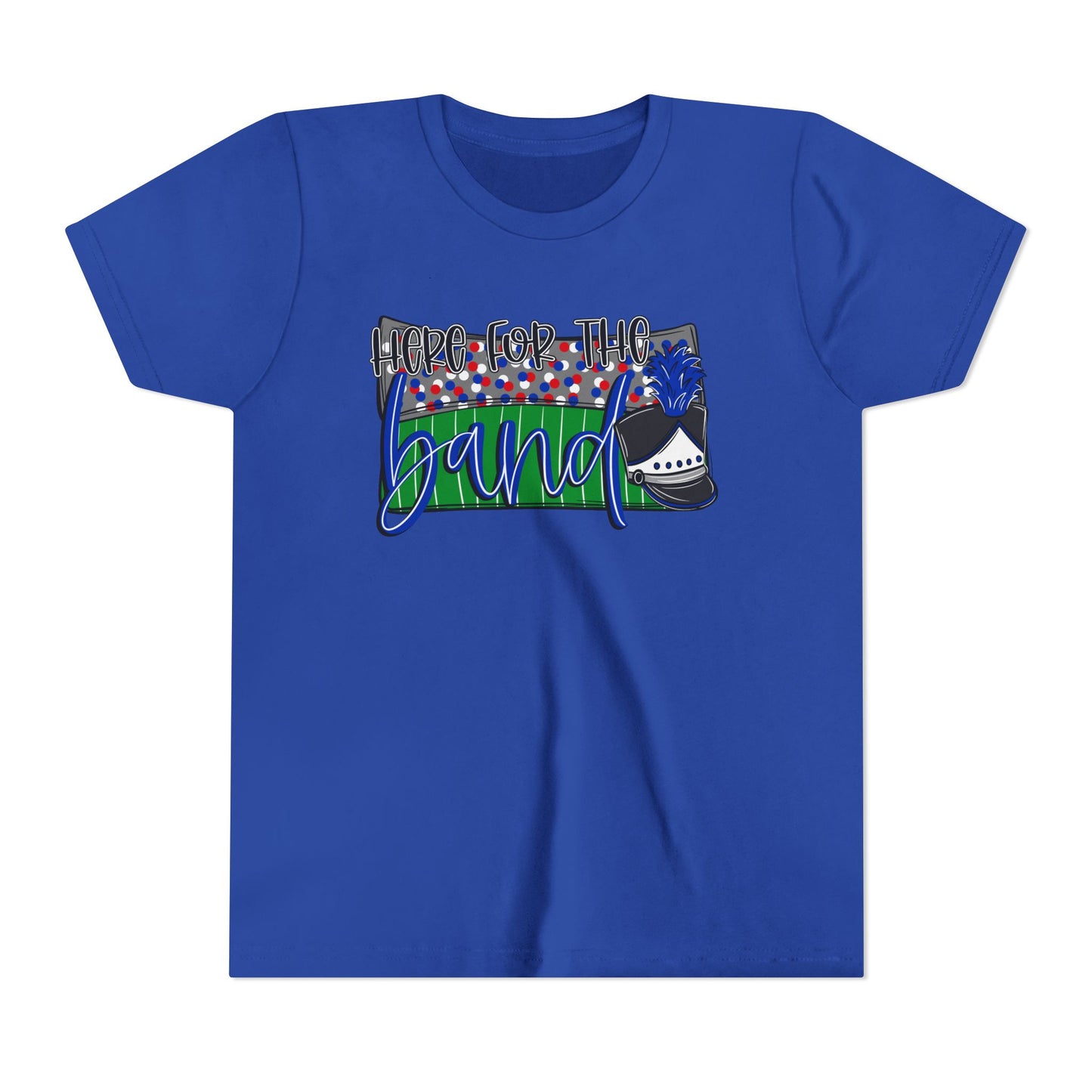 Here For The Band Youth Short Sleeve Tee