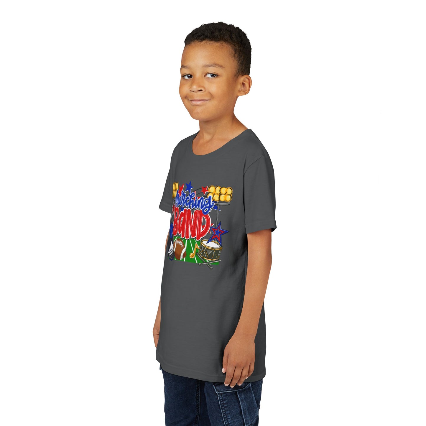 Marching Band Dragons Youth Short Sleeve Tee