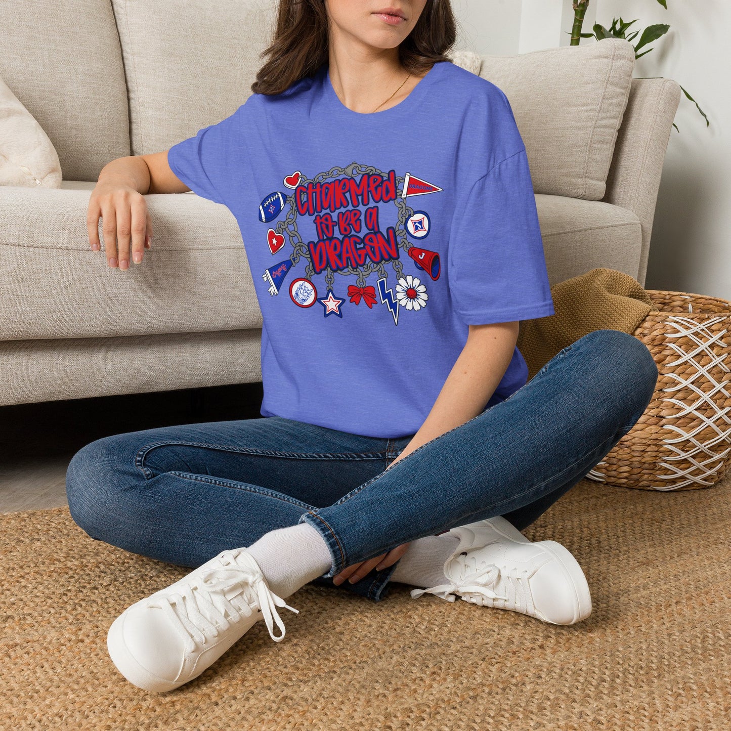 Charmed To Be A Dragon Short Sleeve Tee (Gildan)