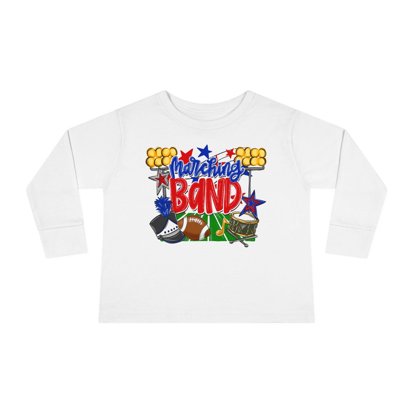 Marching Band Toddler Long Sleeve Tee