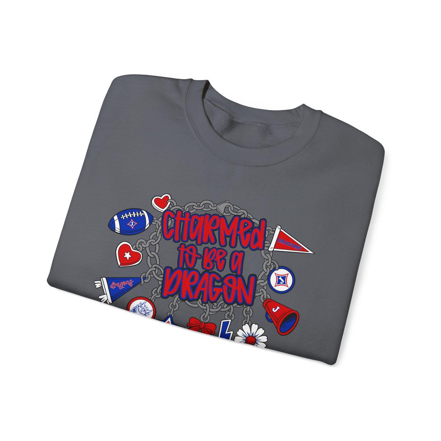 Charmed To Be A Dragon Sweatshirt (Gildan)
