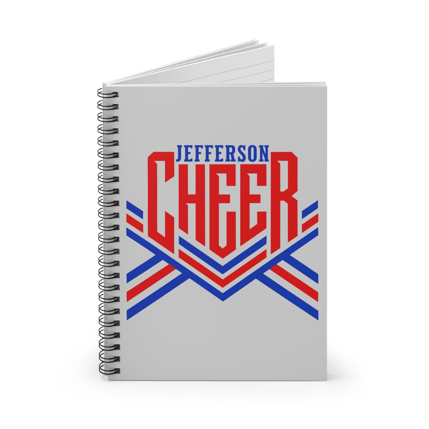 Jefferson Cheer Spiral Notebook Ruled Journal