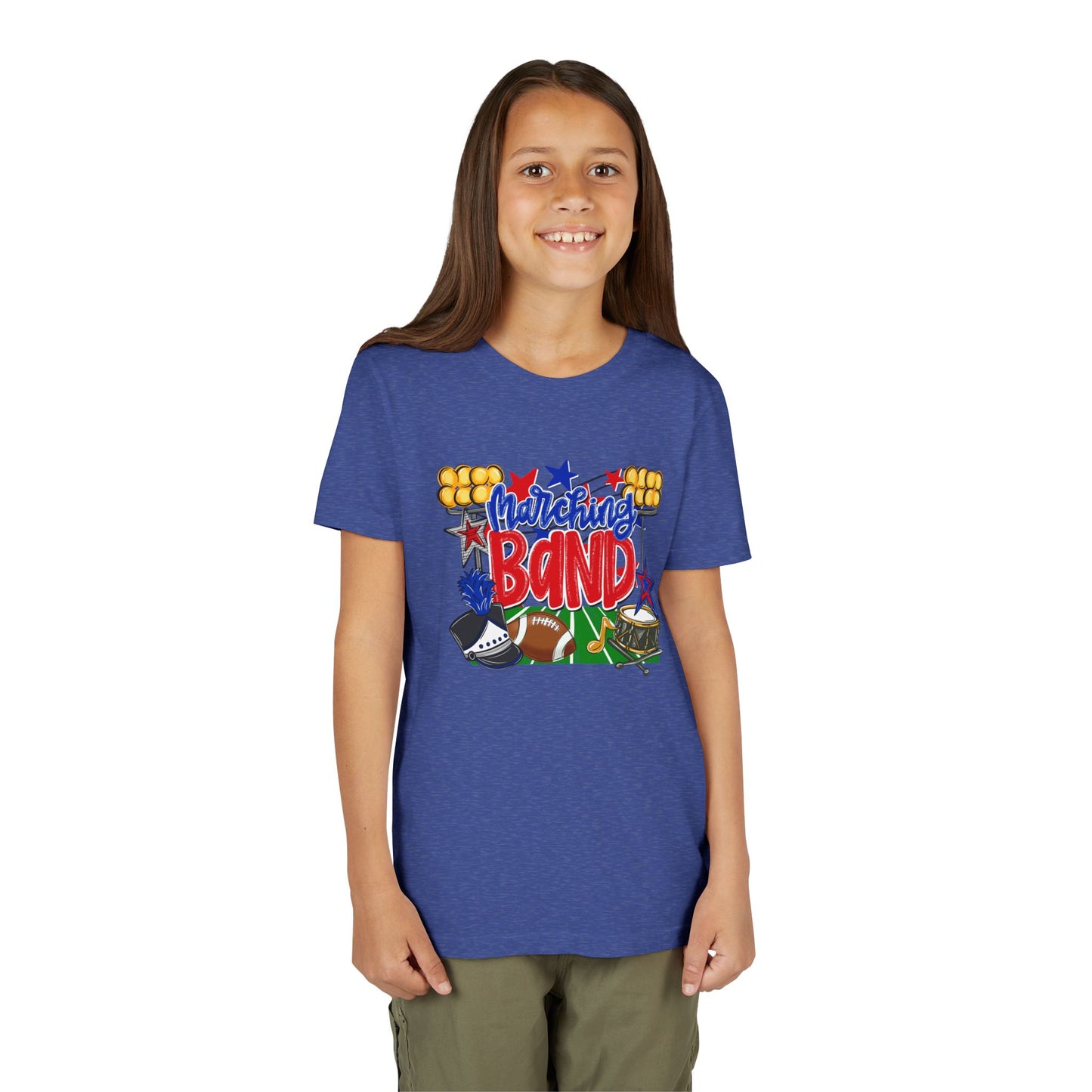 Marching Band Dragons Youth Short Sleeve Tee