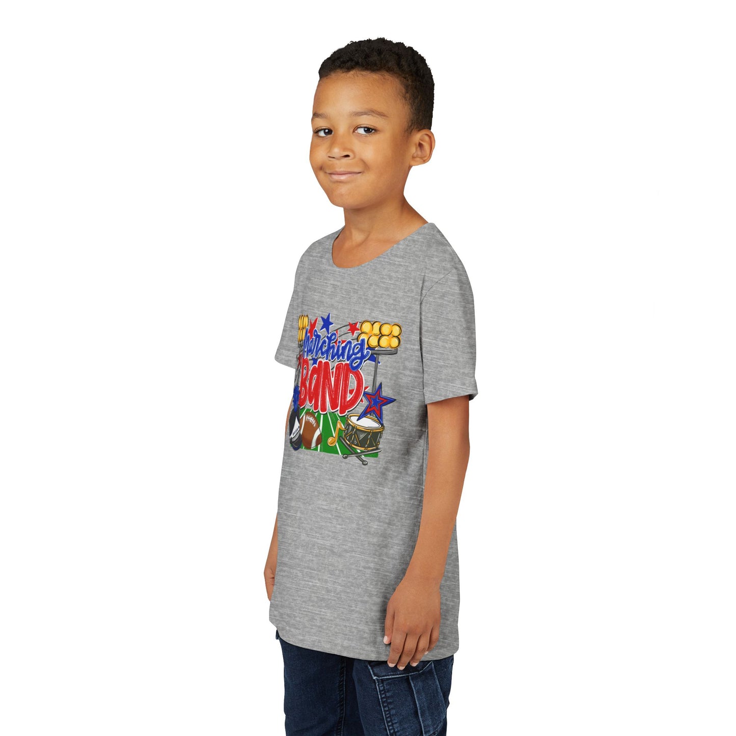 Marching Band Dragons Youth Short Sleeve Tee