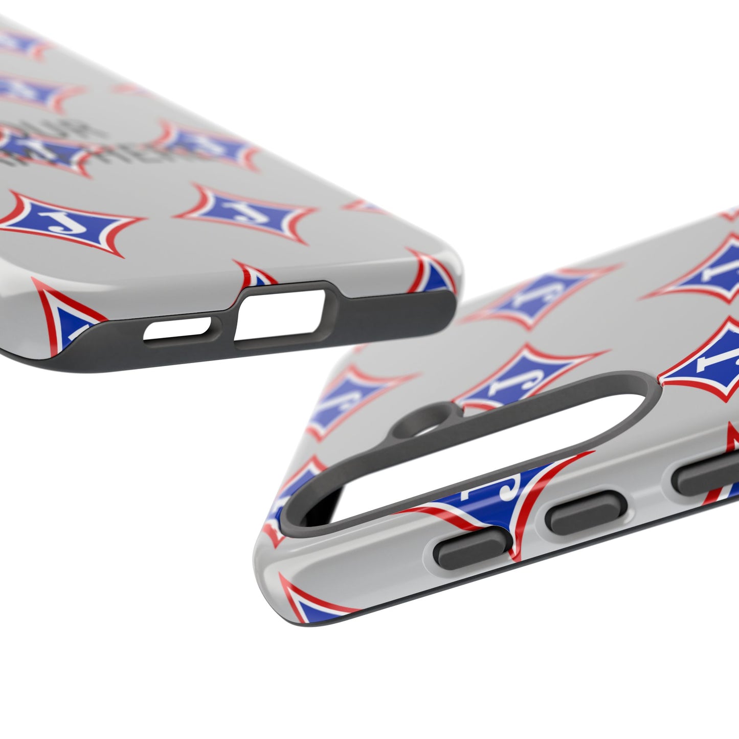 Jefferson J Diamond Personalized Tough Phone Case (Add Your Name)