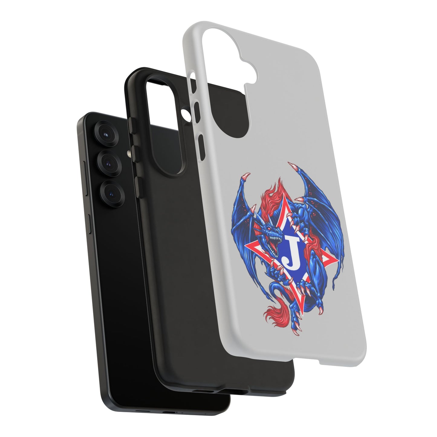 Exclusive Dragon J Personalized Tough Phone Case (Add Your Name)