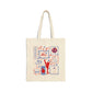 Cheer Icon Grid Tote Bag