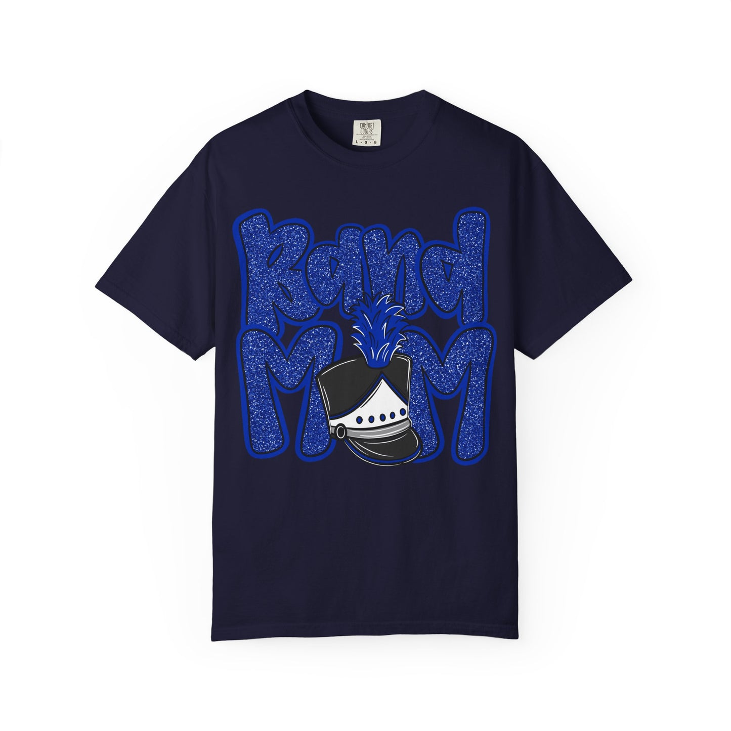 Band Mom Hat Short Sleeve Tee (Comfort Colors)