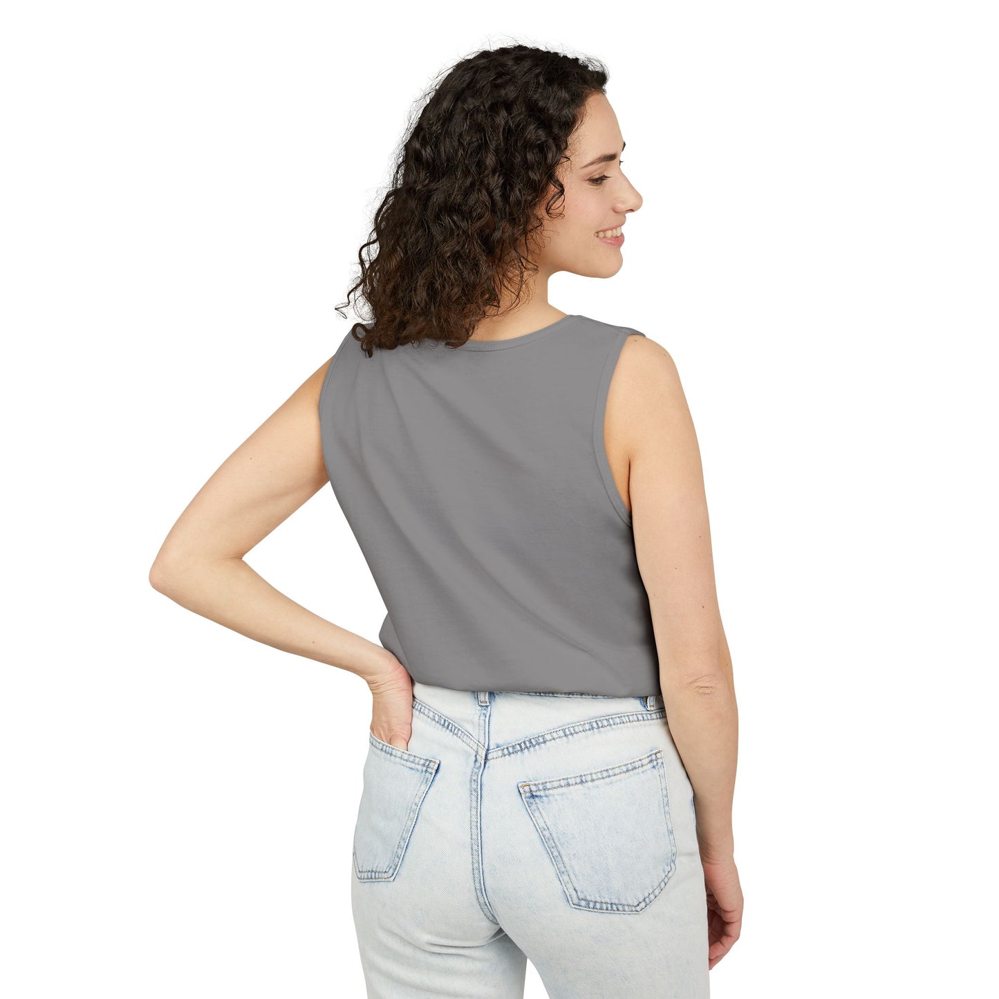 Band Mom Hat UnisexTank Top (Comfort Colors)