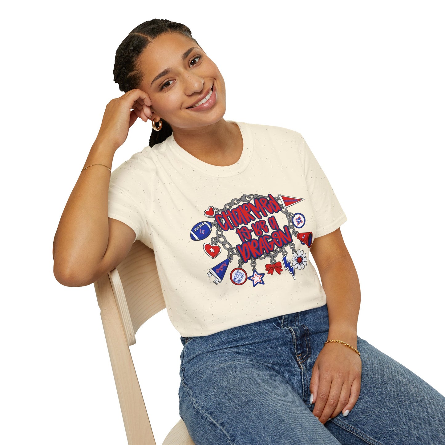 Charmed To Be A Dragon Short Sleeve Tee (Gildan)