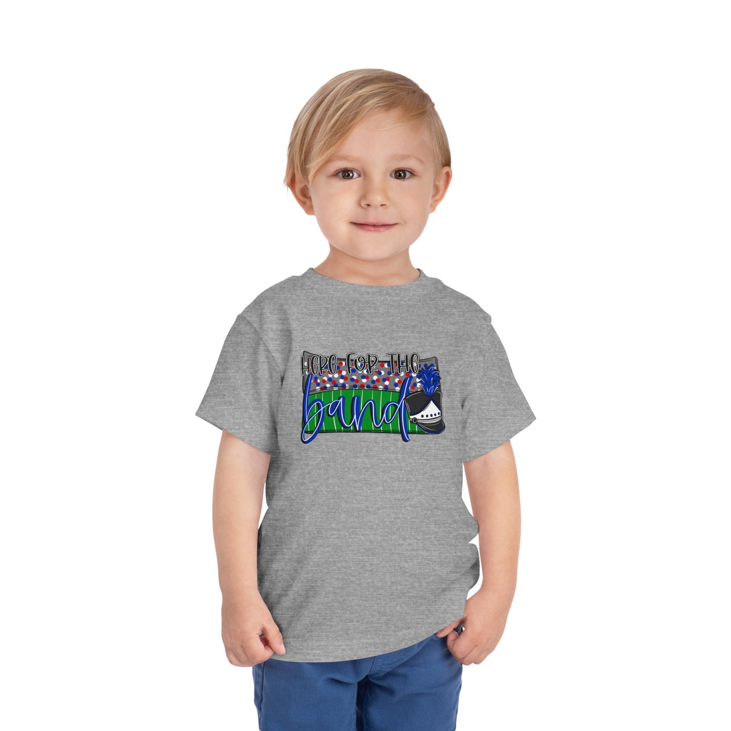 Here For The Band Toddler Short Sleeve Tee