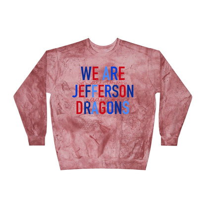 We Are Jefferson Tie Dye Sweatshirt