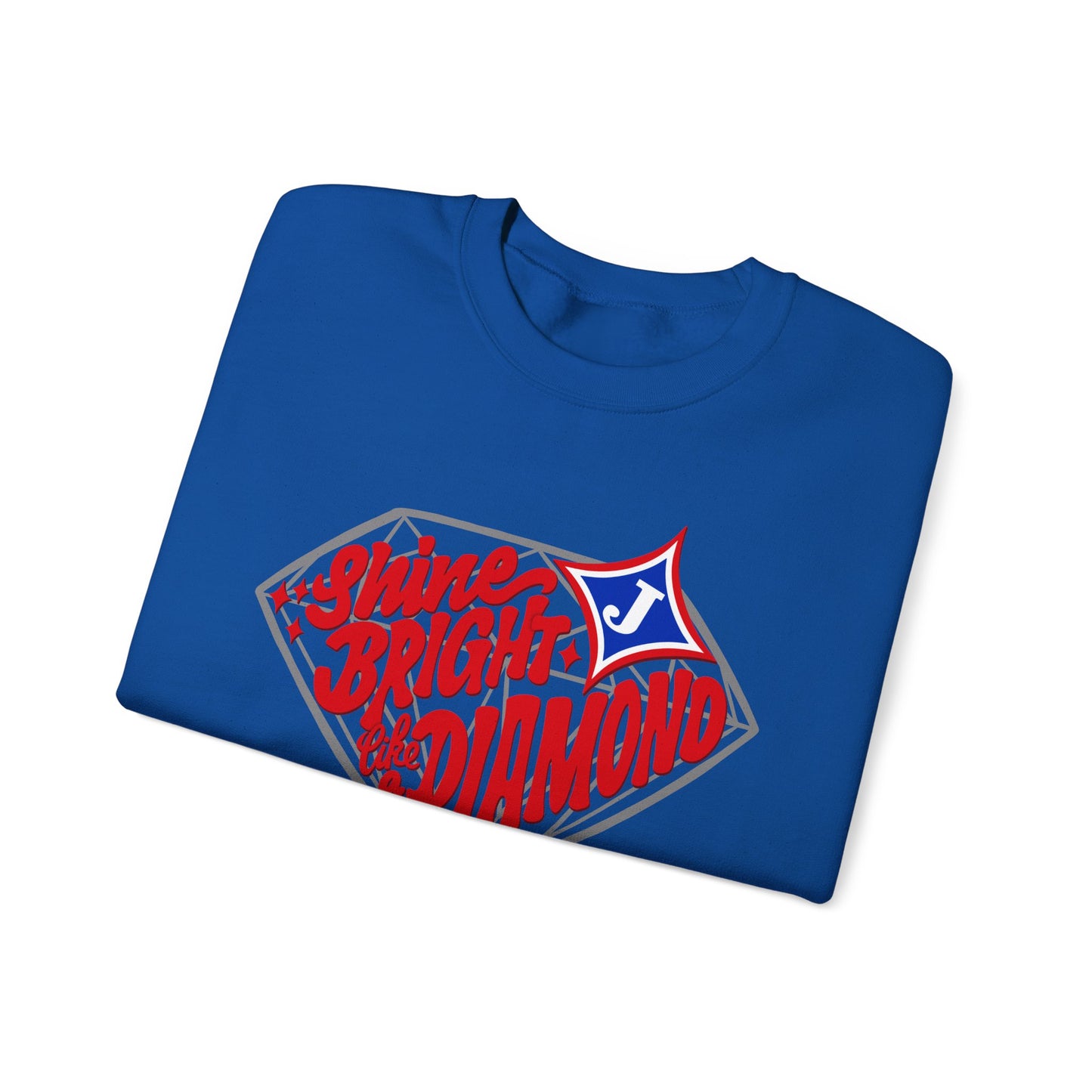 Shine Bright Like A Diamond Sweatshirt (Gildan)