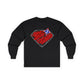Shine Bright Like A Diamond Long Sleeve Tee (Gildan)