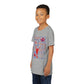 Cheer Icon Grid Youth Short Sleeve Tee