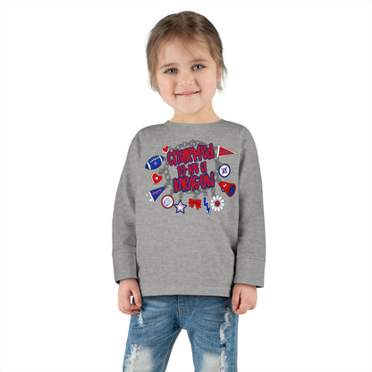 Charmed To Be A Dragon Toddler Long Sleeve Tee