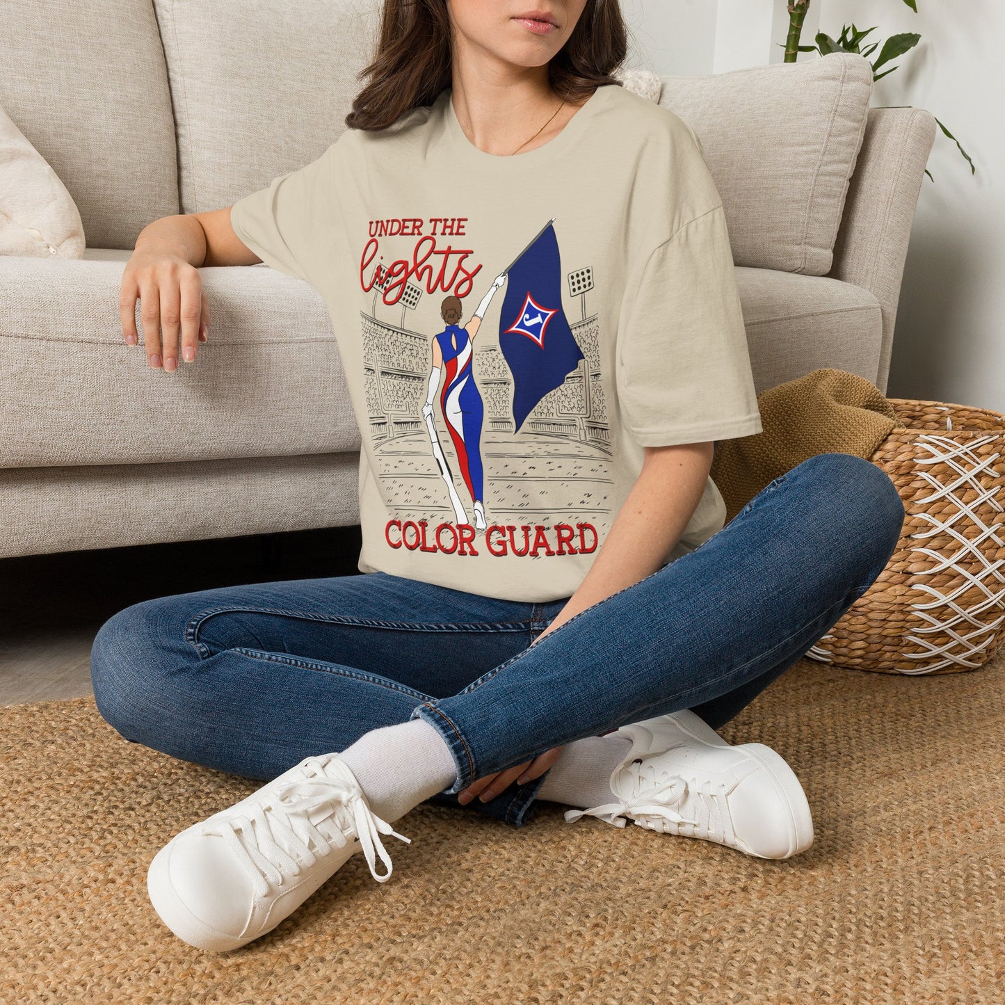 Under The Lights Color Guard Short Sleeve Tee (Gildan)