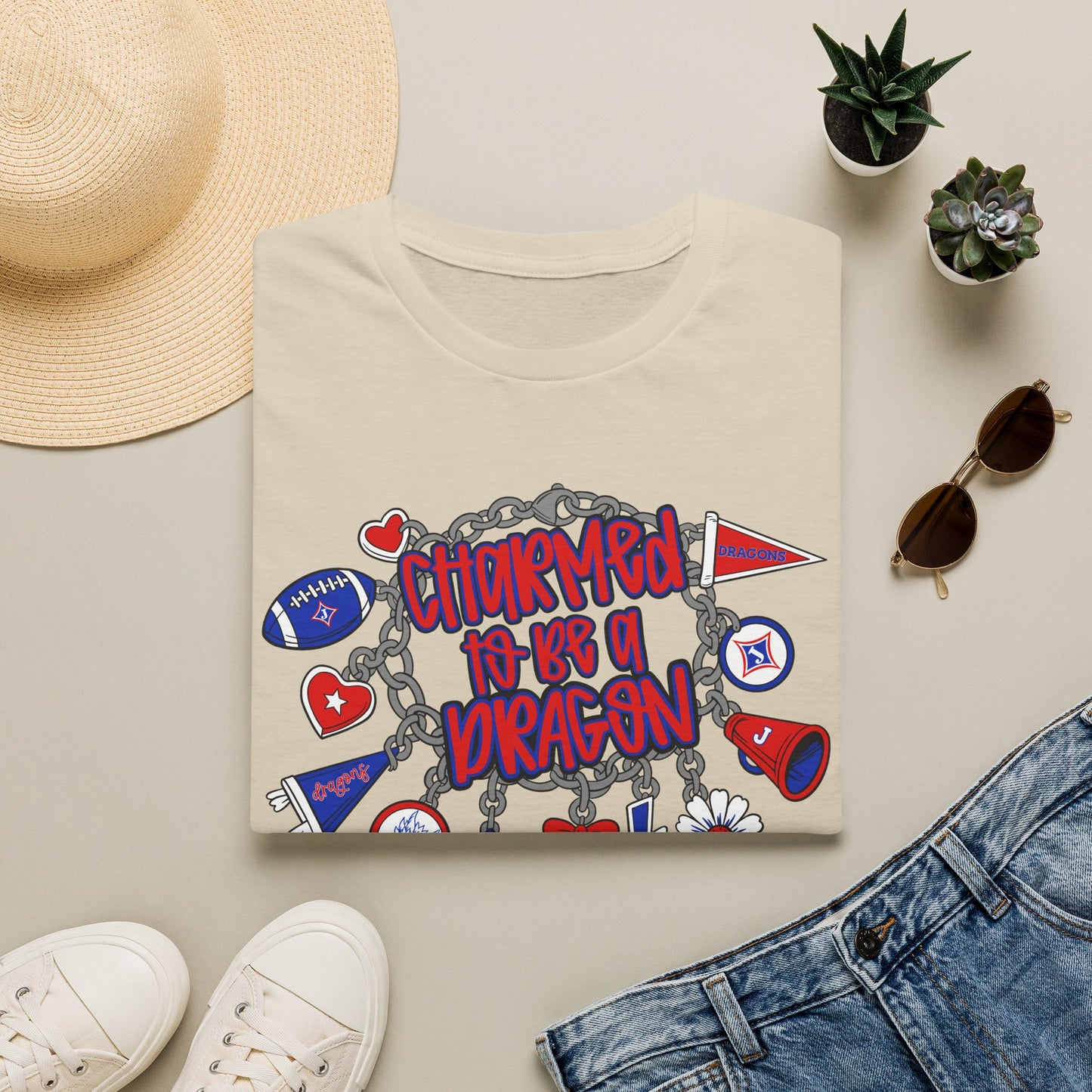 Charmed To Be A Dragon Short Sleeve Tee (Gildan)