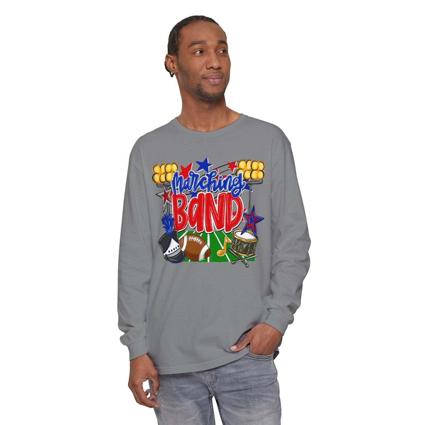 Marching Band Long Sleeve Tee (Comfort Colors)