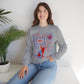 Cheer Icon Grid Sweatshirt (Gildan)