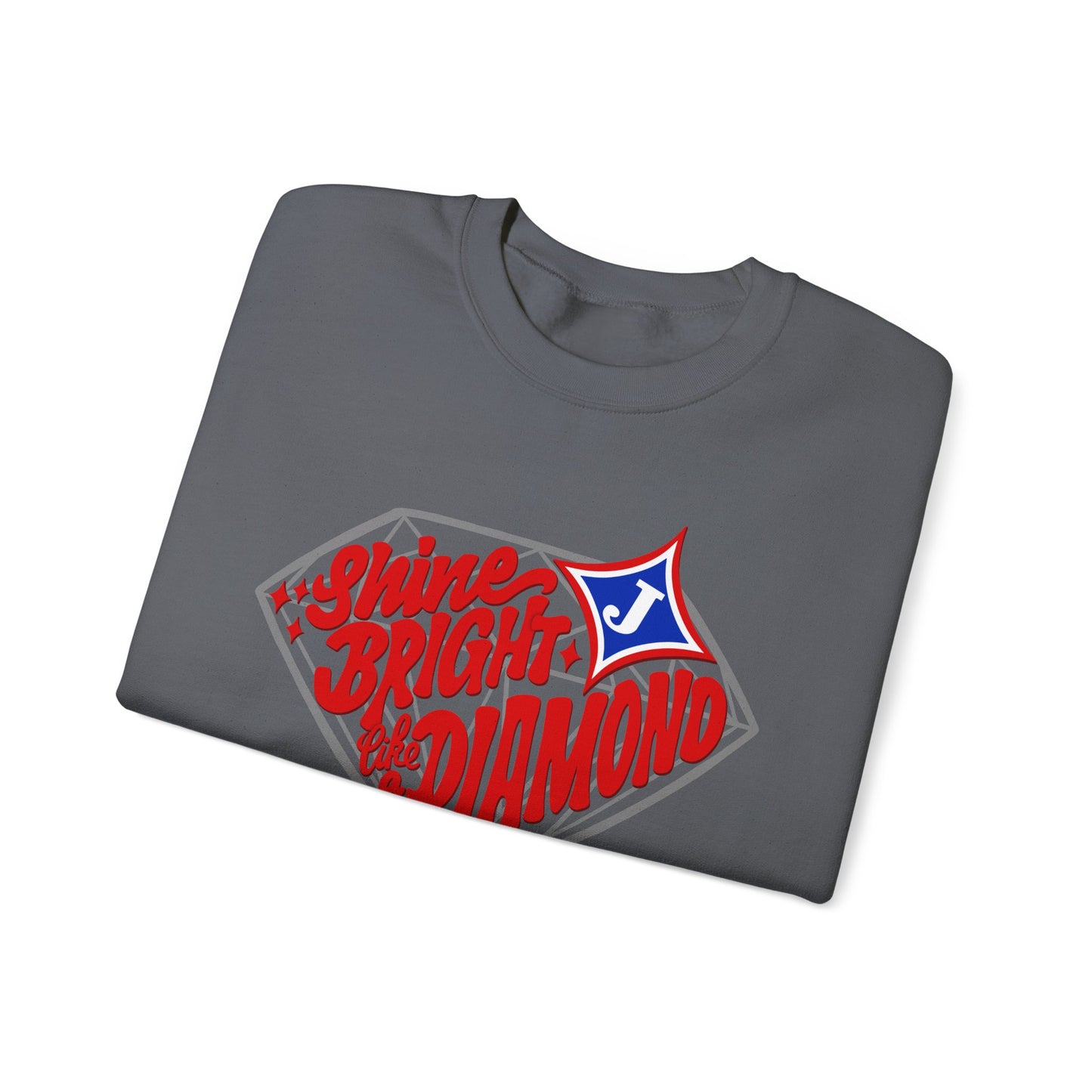 Shine Bright Like A Diamond Sweatshirt (Gildan)