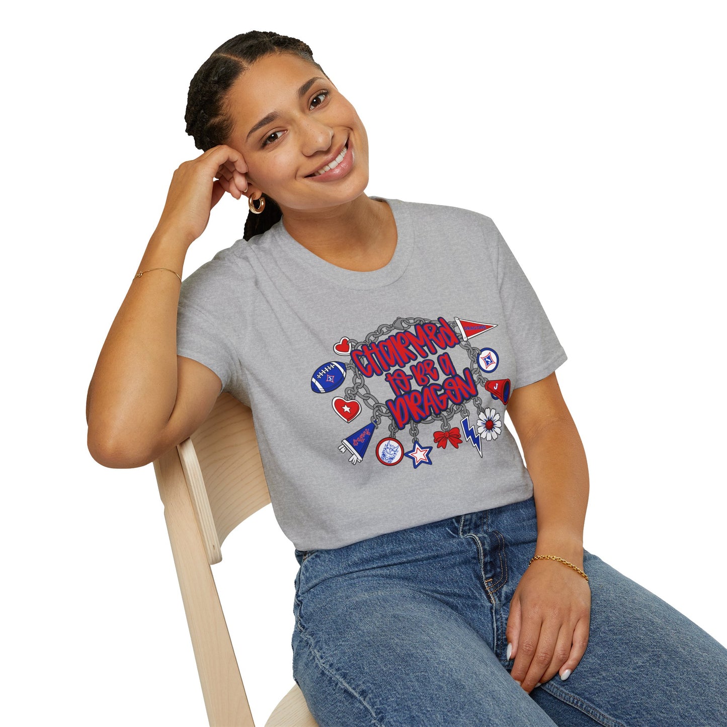 Charmed To Be A Dragon Short Sleeve Tee (Gildan)
