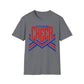 Jefferson Cheer Short Sleeve Tee (Gildan)